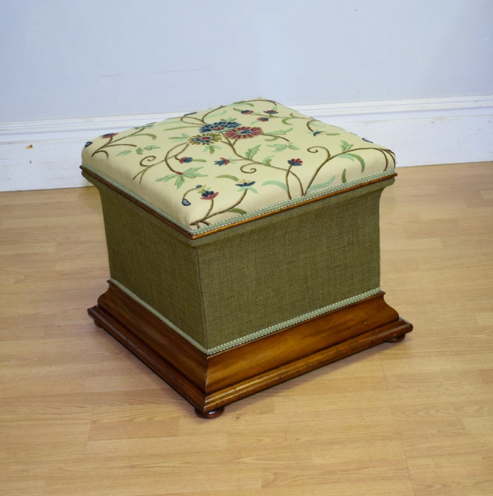 Regency Ottoman Work Box View III