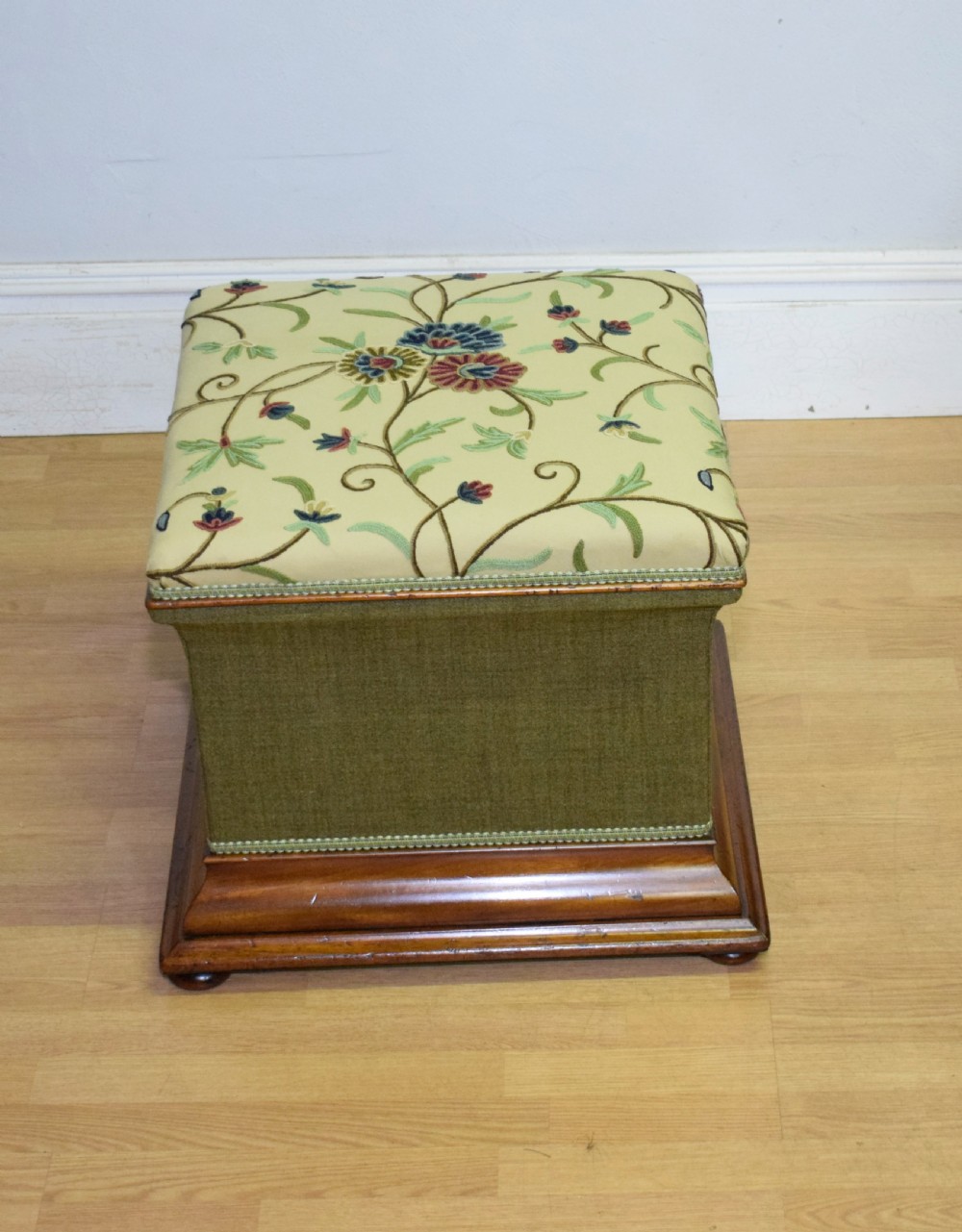 Regency Ottoman Work Box View IV