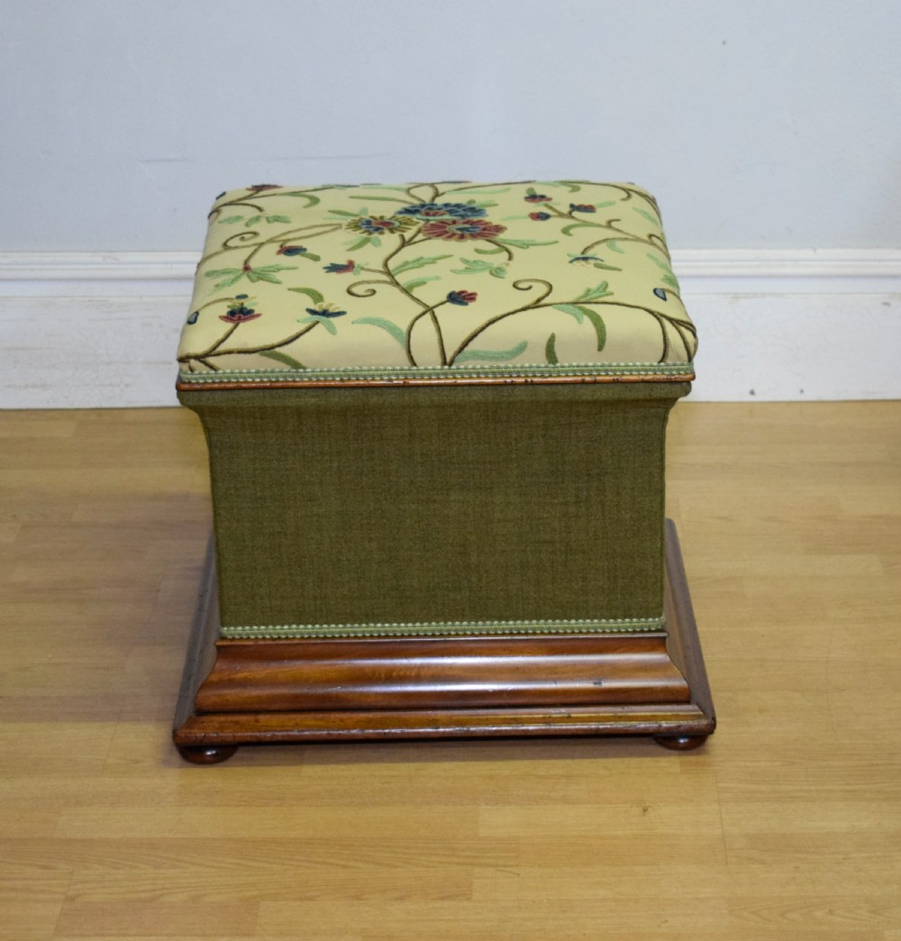 Regency Ottoman Work Box View V