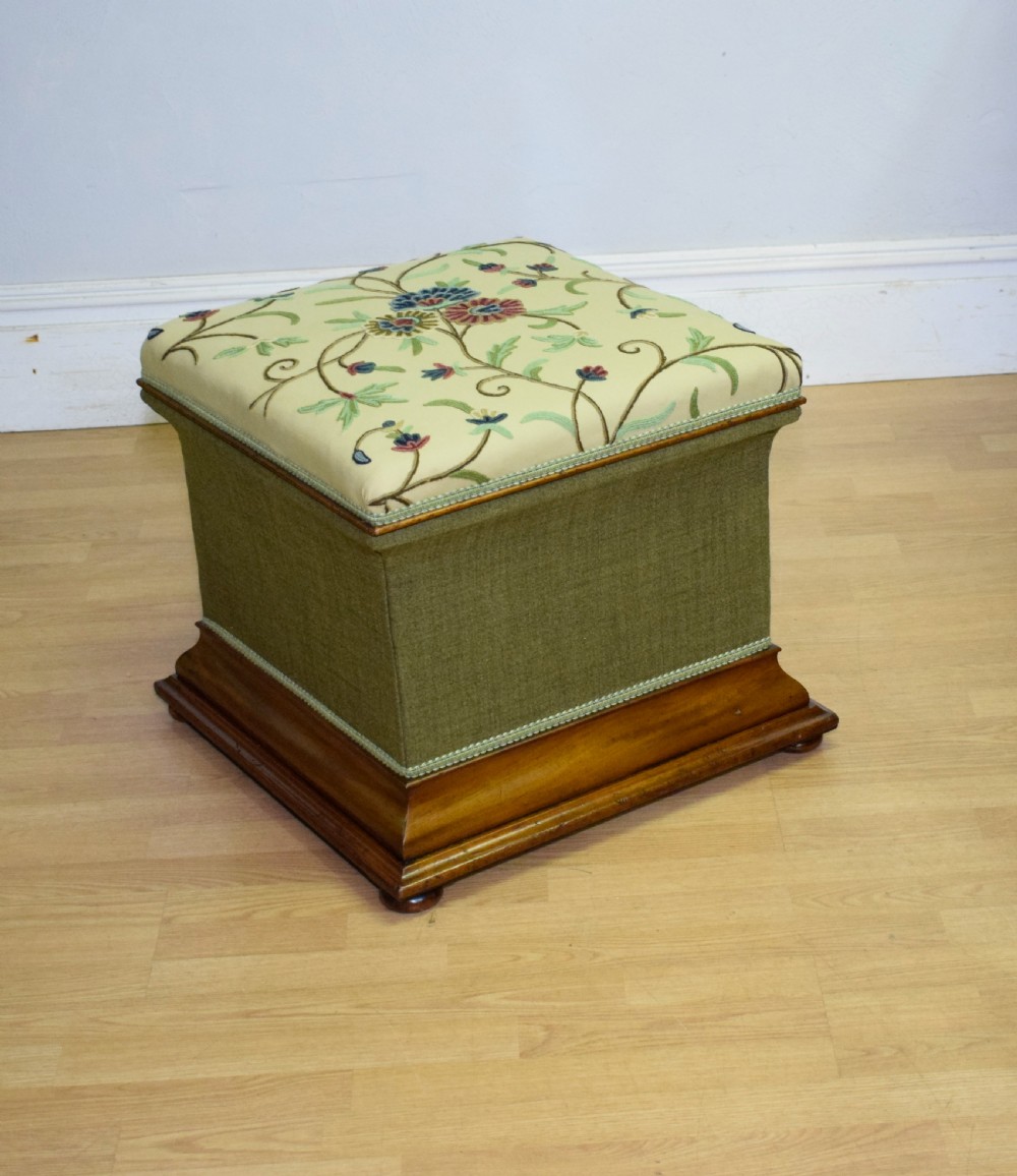 Regency Ottoman Work Box View VIII