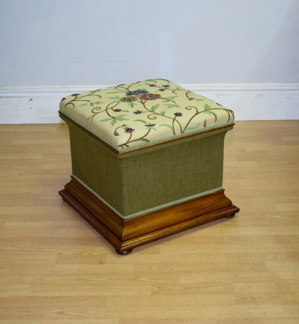 Regency Ottoman Work Box View IX