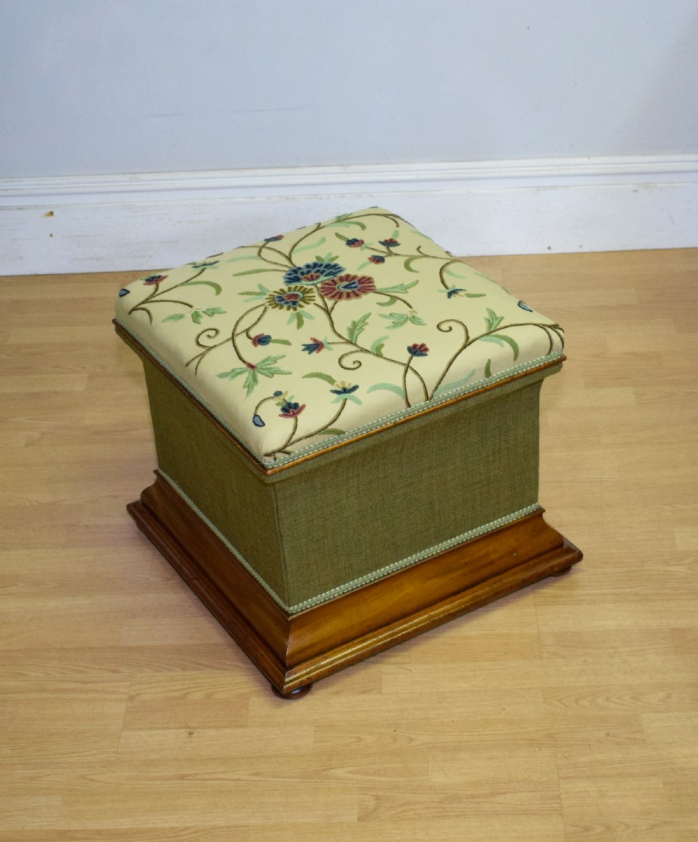 Regency Ottoman Work Box View X