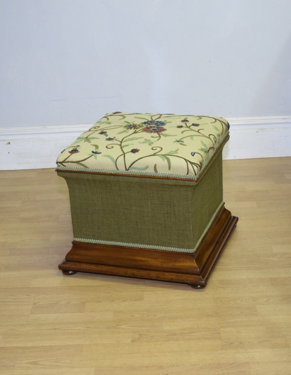 Regency Ottoman Work Box View XIV
