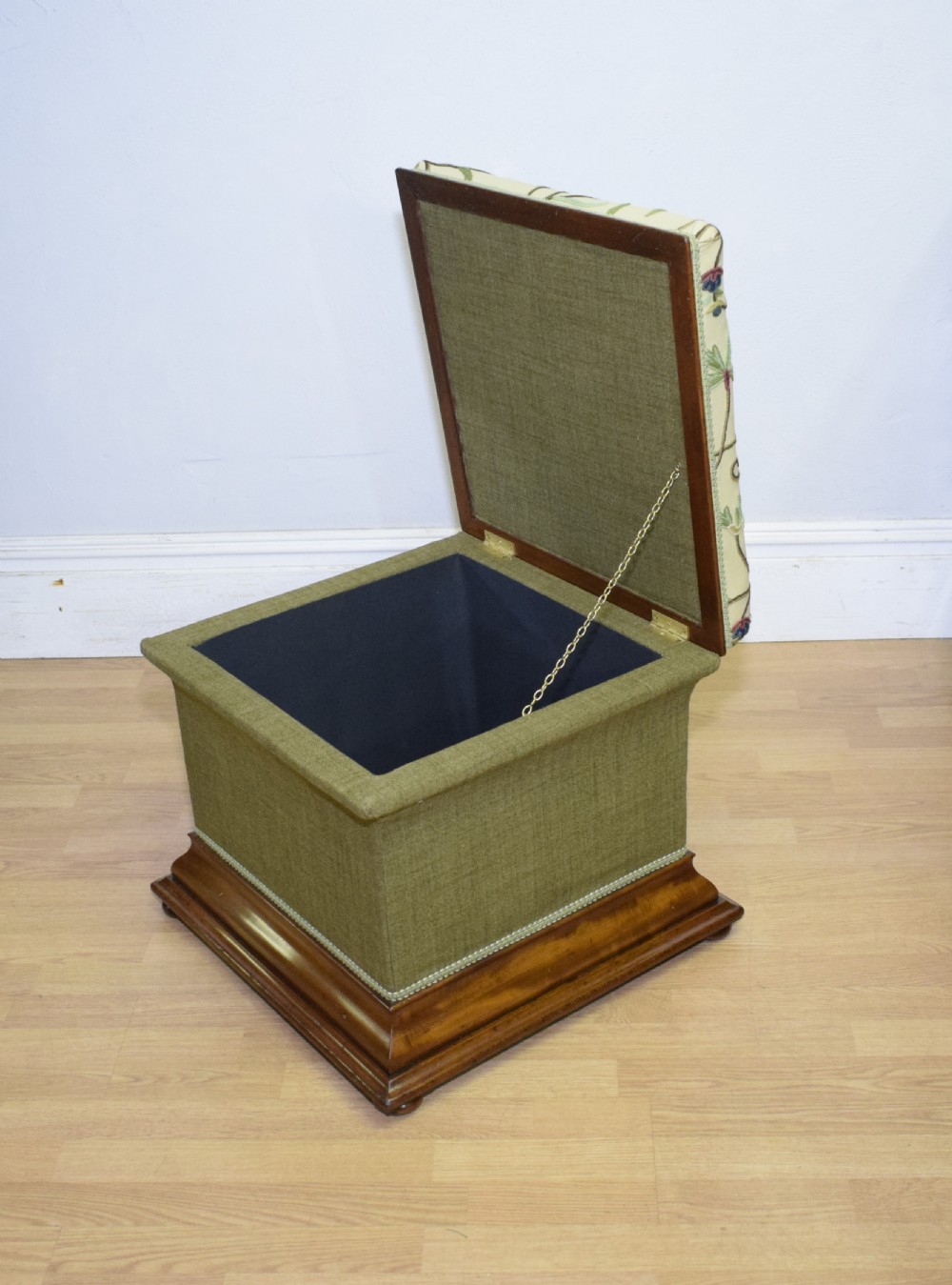 Regency Ottoman Work Box View XVI