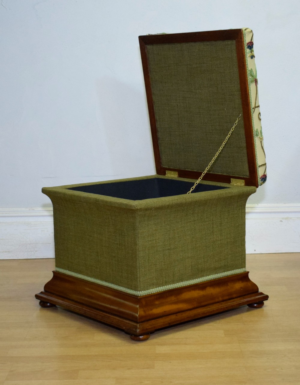 Regency Ottoman Work Box View XIX