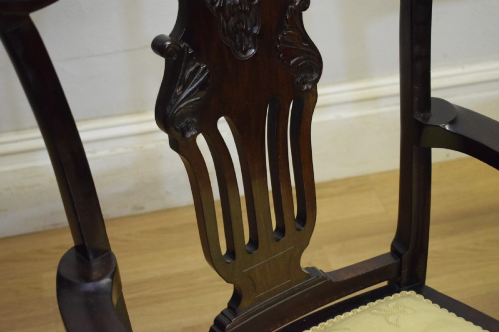 Pair of Victorian Armchairs View XVI
