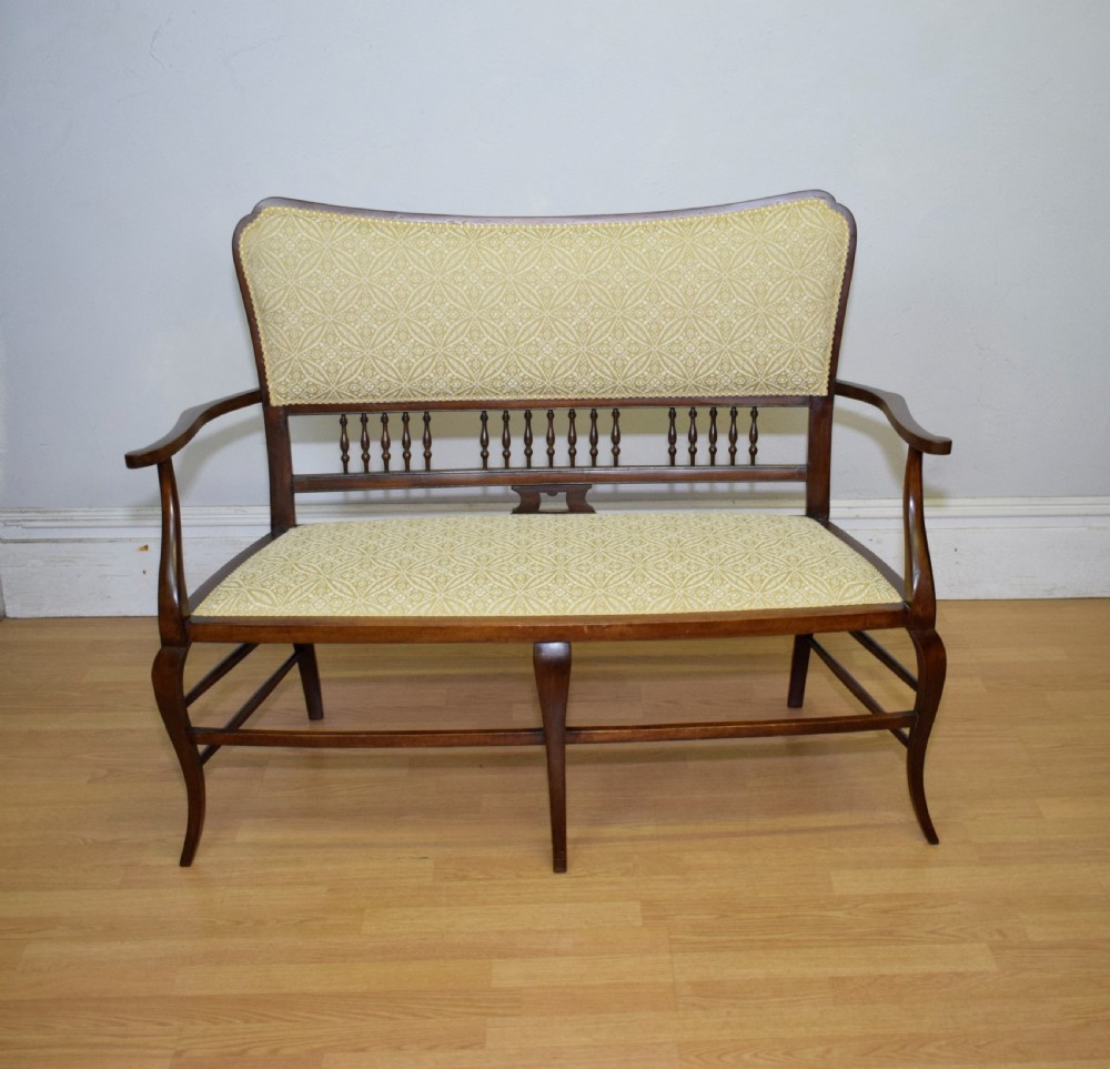 Antique Edwardian Couch View II