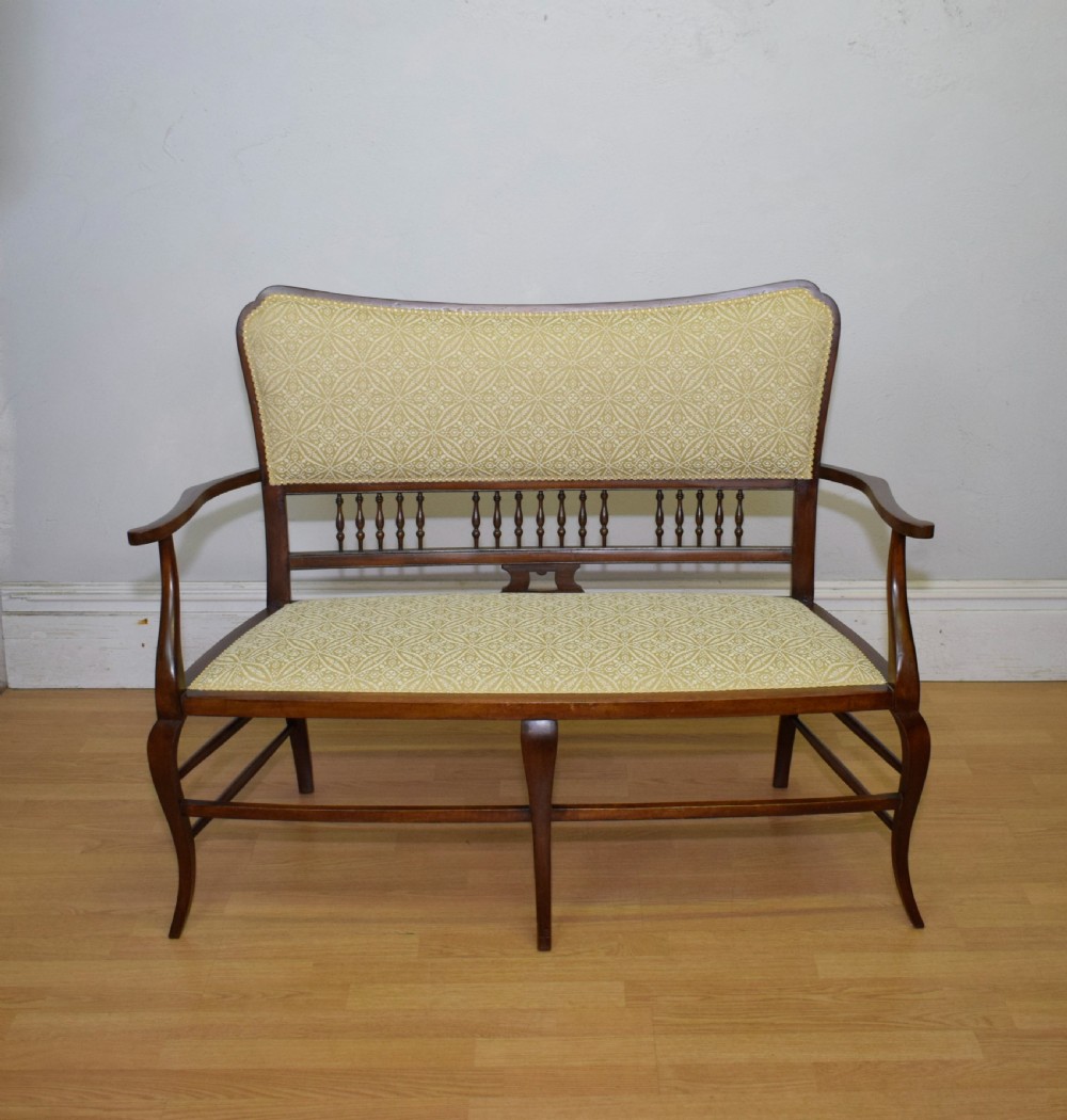 Antique Edwardian Couch View III