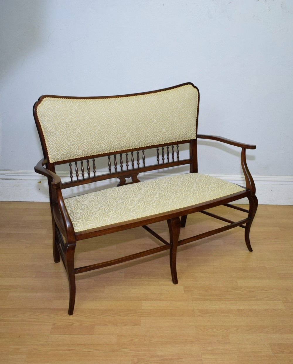 Antique Edwardian Couch View IV