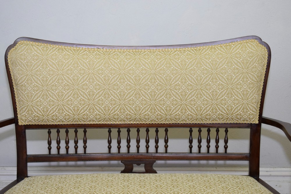 Antique Edwardian Couch View VI