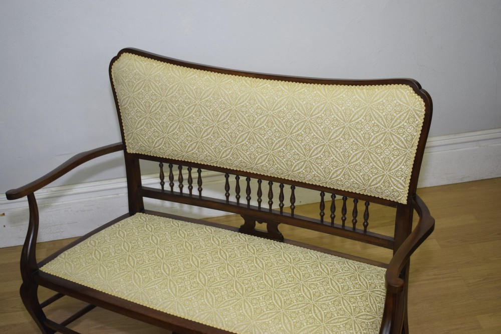 Antique Edwardian Couch View X