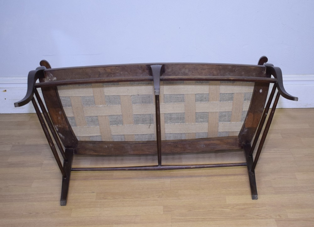 Antique Edwardian Couch View XX