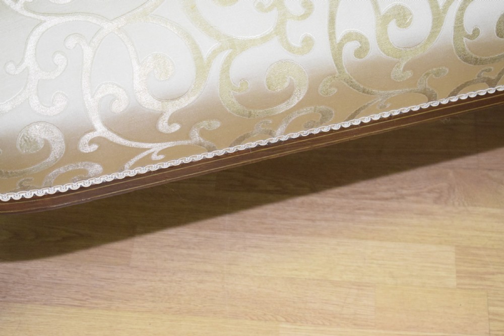 Antique Victorian Settee View XII