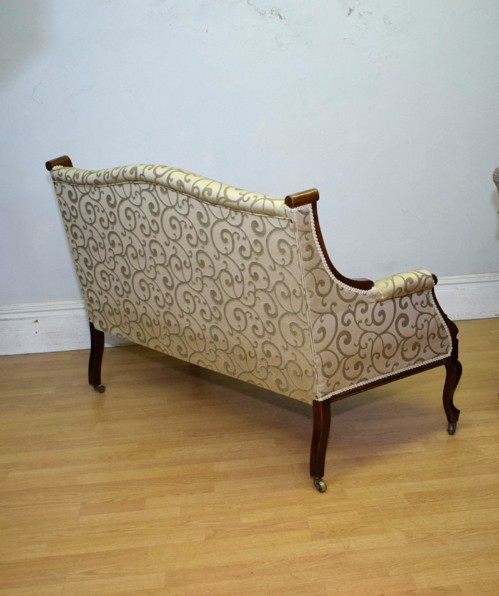 Antique Victorian Settee View XXI