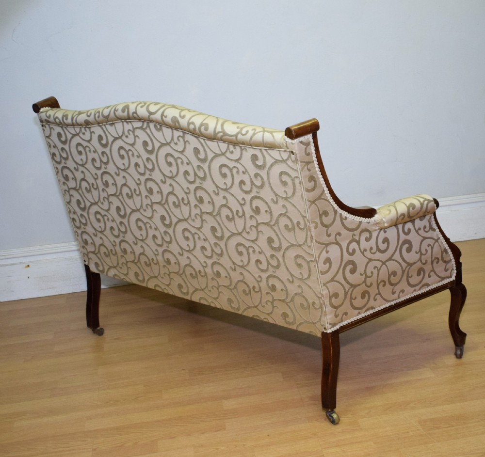 Antique Victorian Settee View XXII