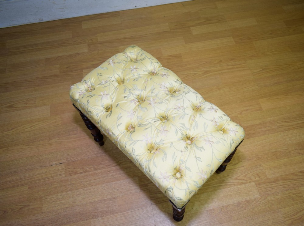 Regency Mahogany Stool View XV