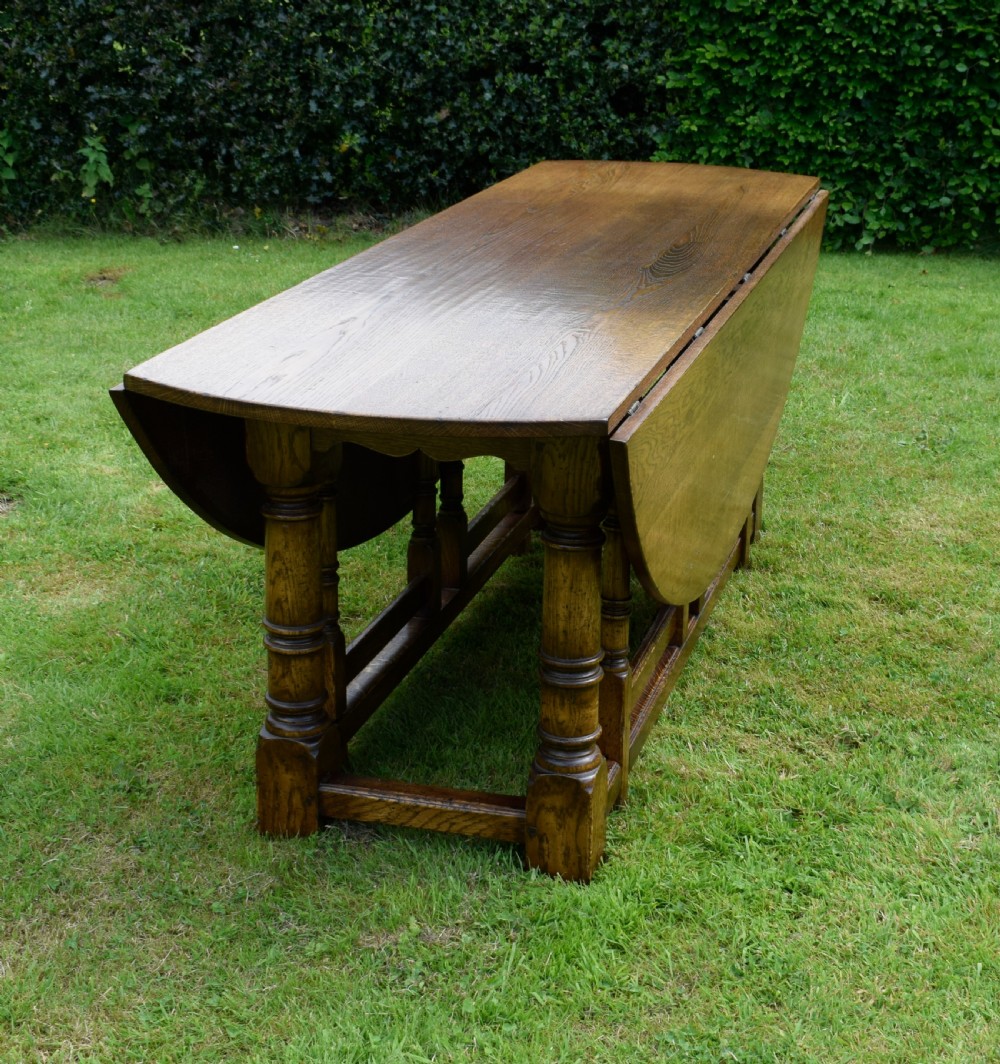 20th Century Irish Wake Oval Dining Table 7ft View XX