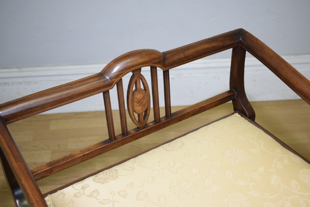 Edwardian Inlaid Piano Stool View XIII
