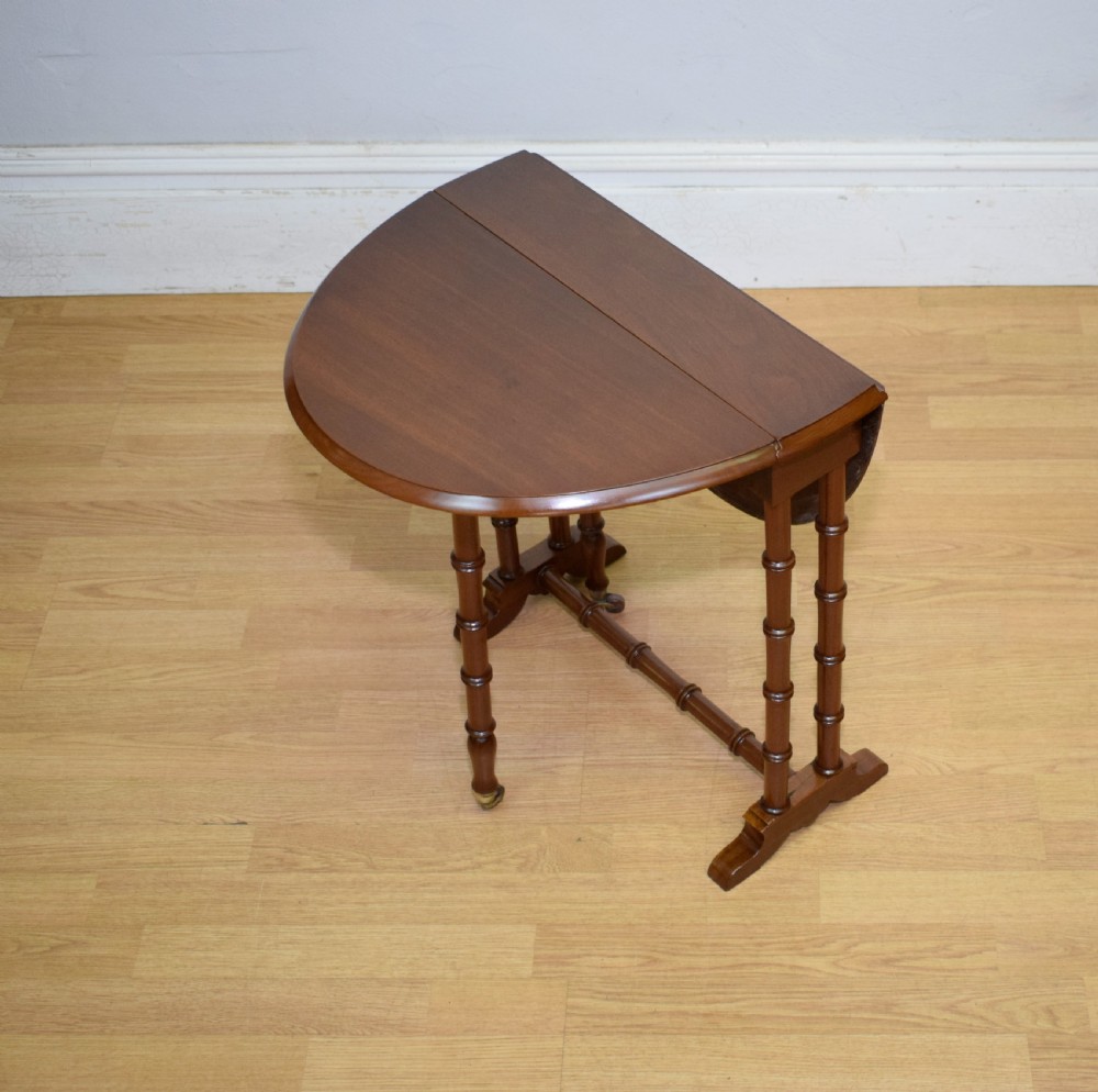 Antique Victorian Sutherland Table View VIII