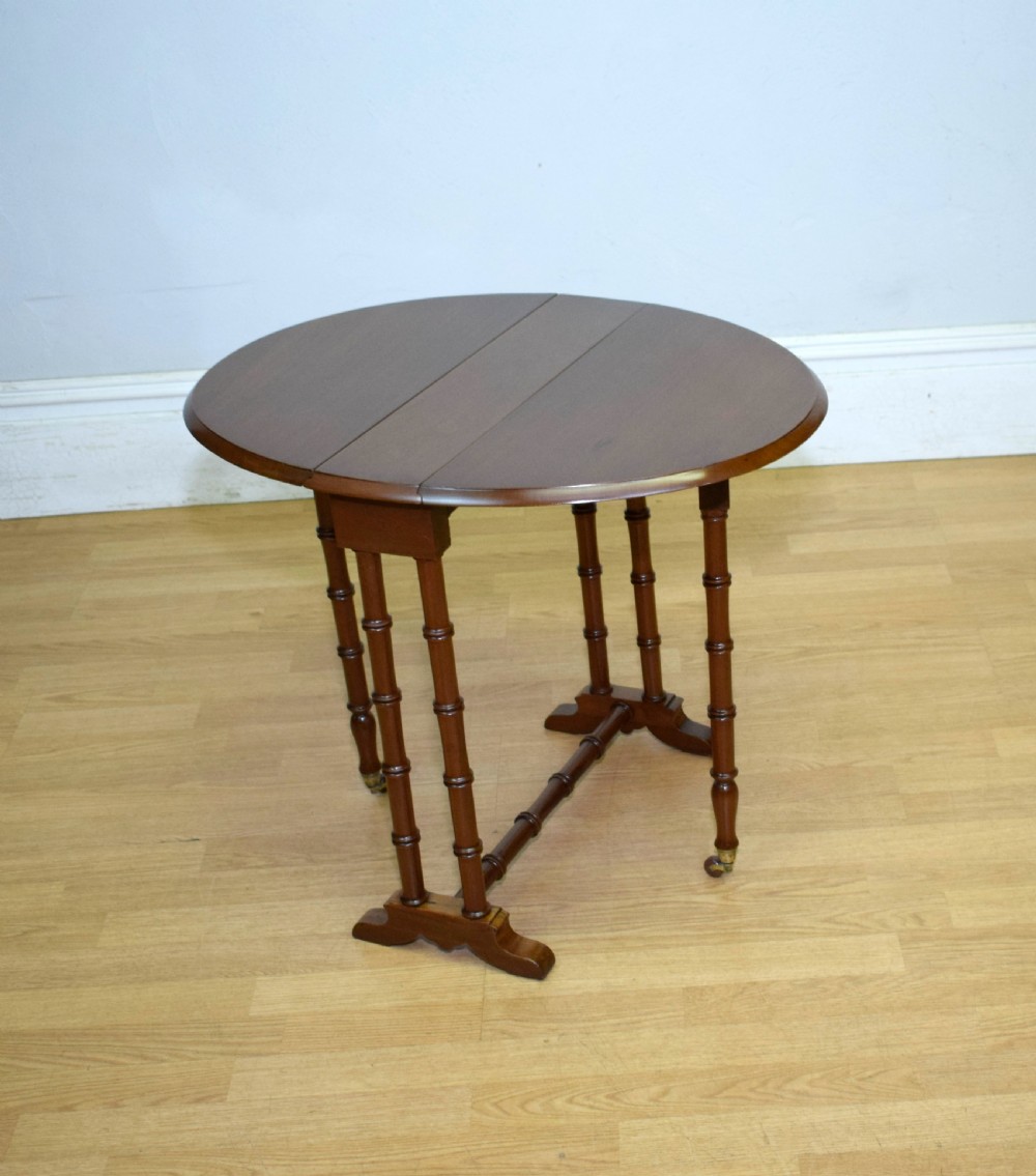 Antique Victorian Sutherland Table View XI