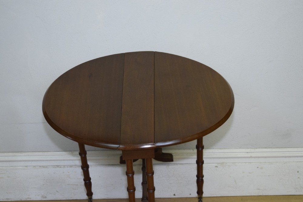 Antique Victorian Sutherland Table View XIII