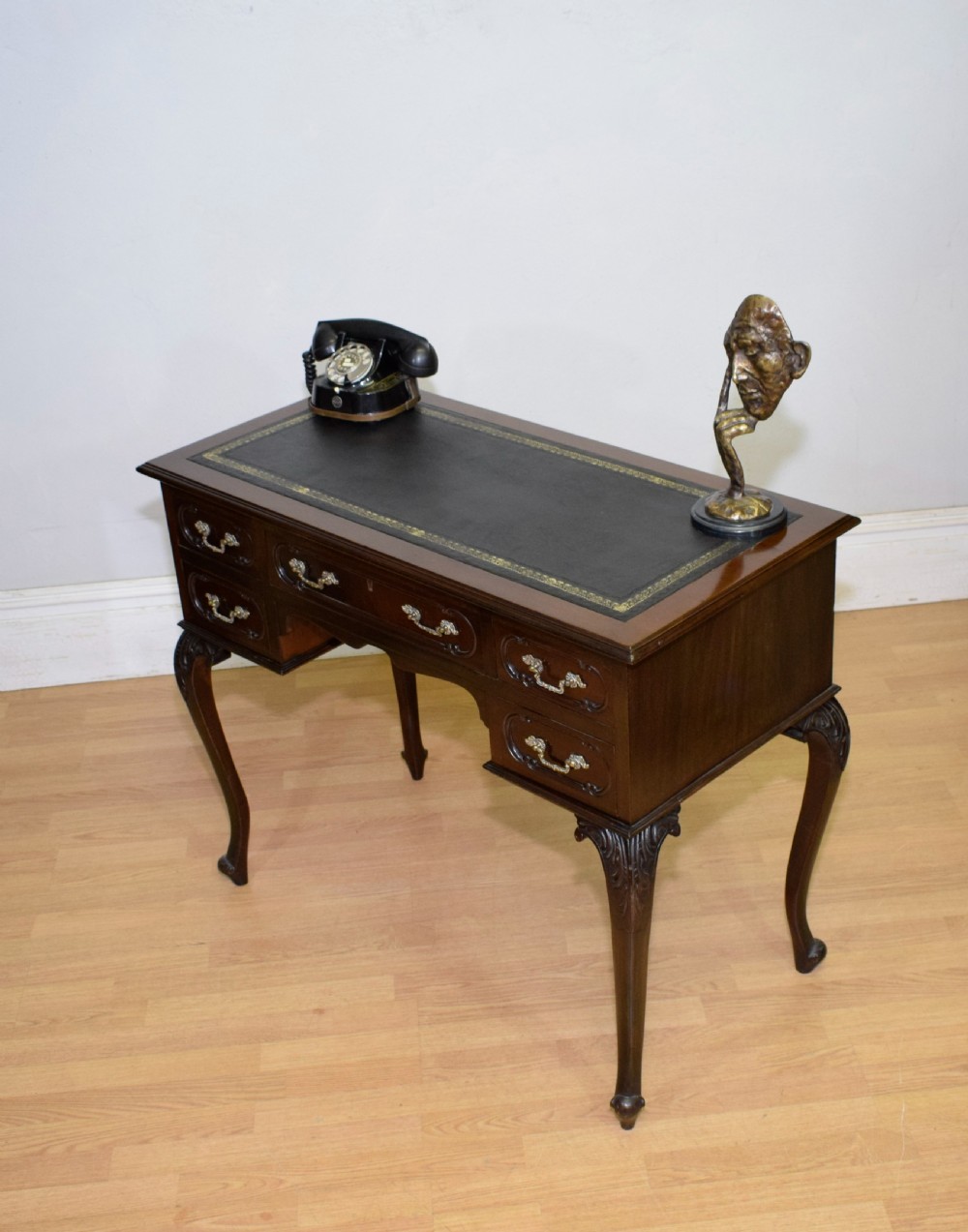 Victorian Mahogany Desk View VIII