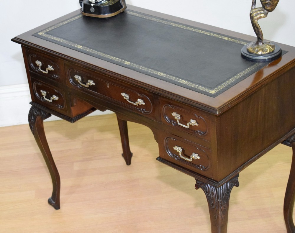 Victorian Mahogany Desk View IX