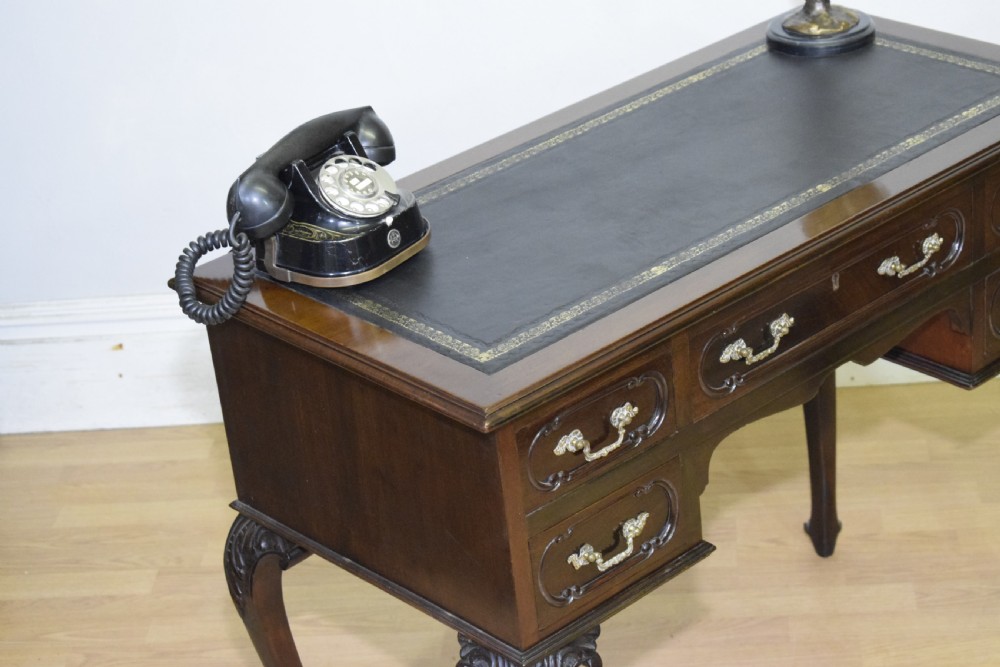 Victorian Mahogany Desk View XII