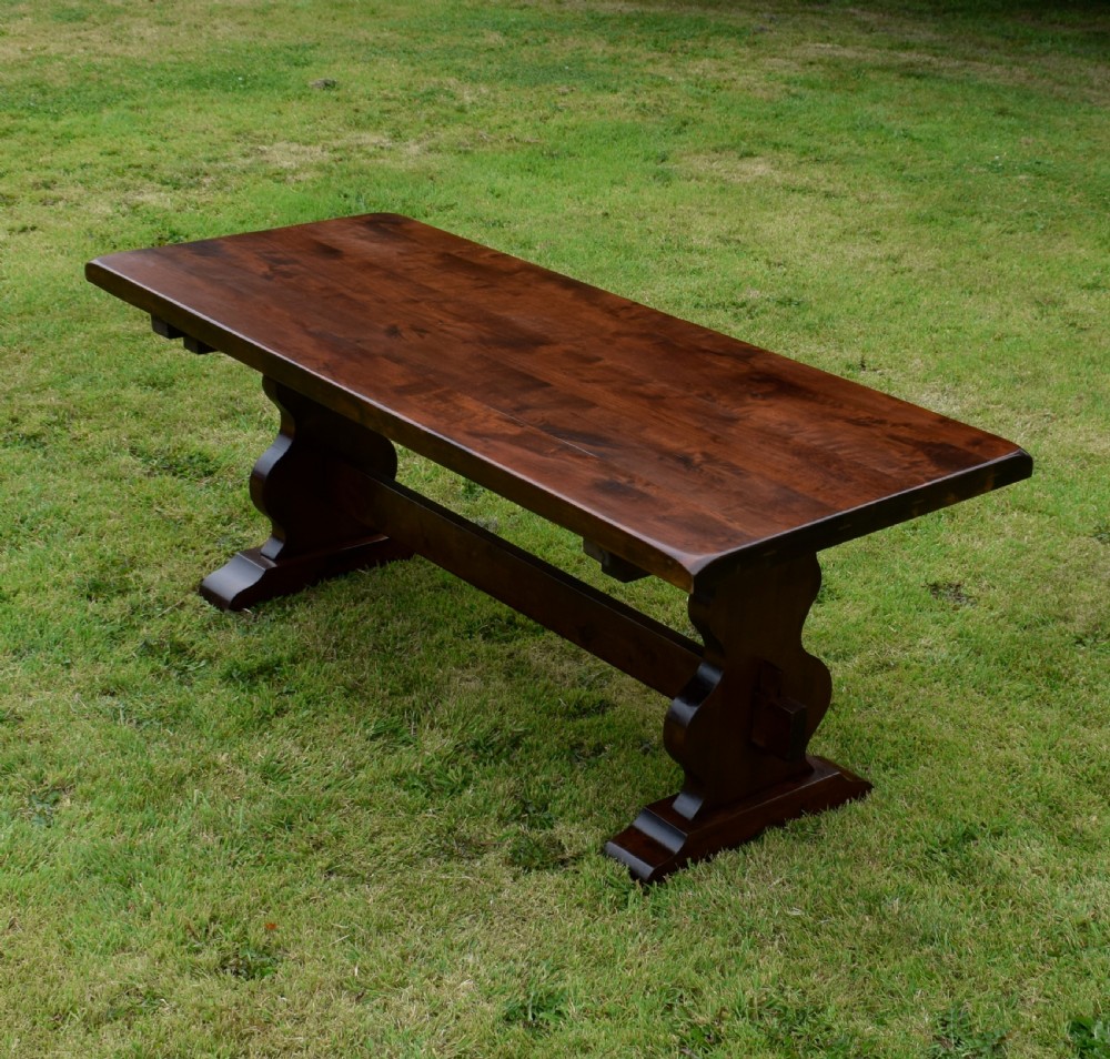 Early 20th Century Refectory Dining Table View II