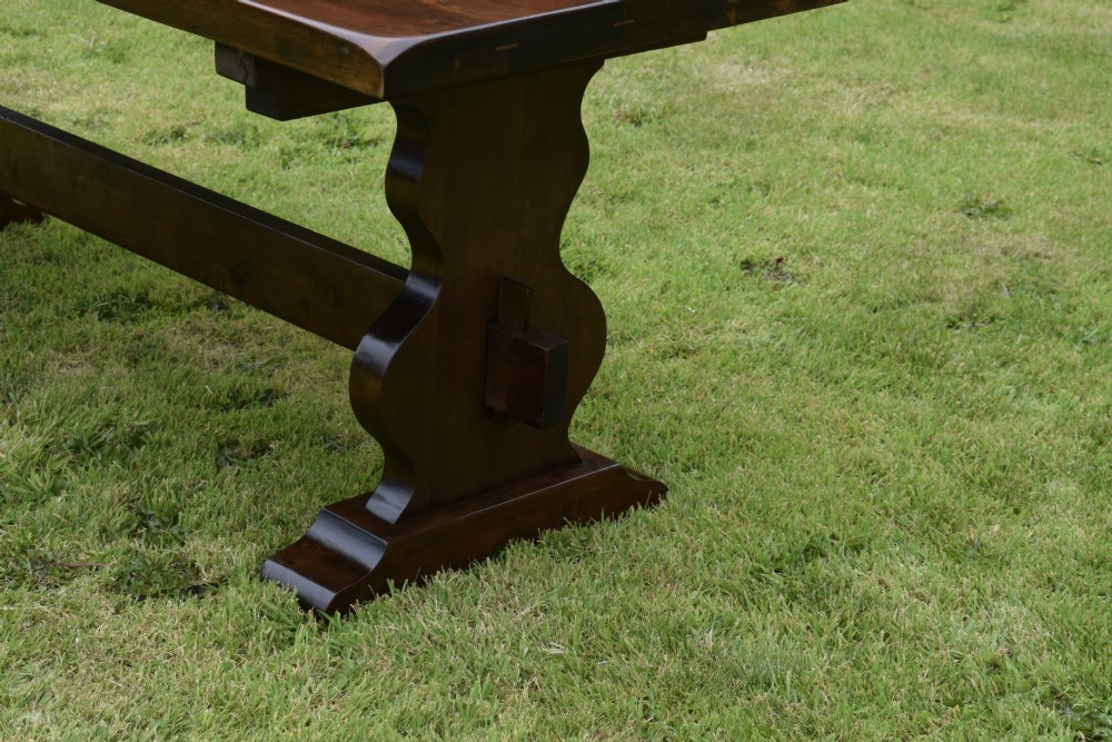 Early 20th Century Refectory Dining Table View IV