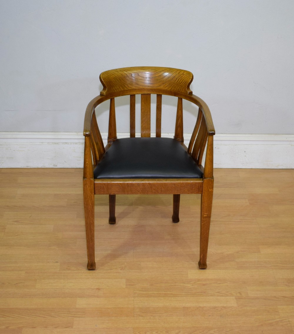 Victorian Oak Desk Chair