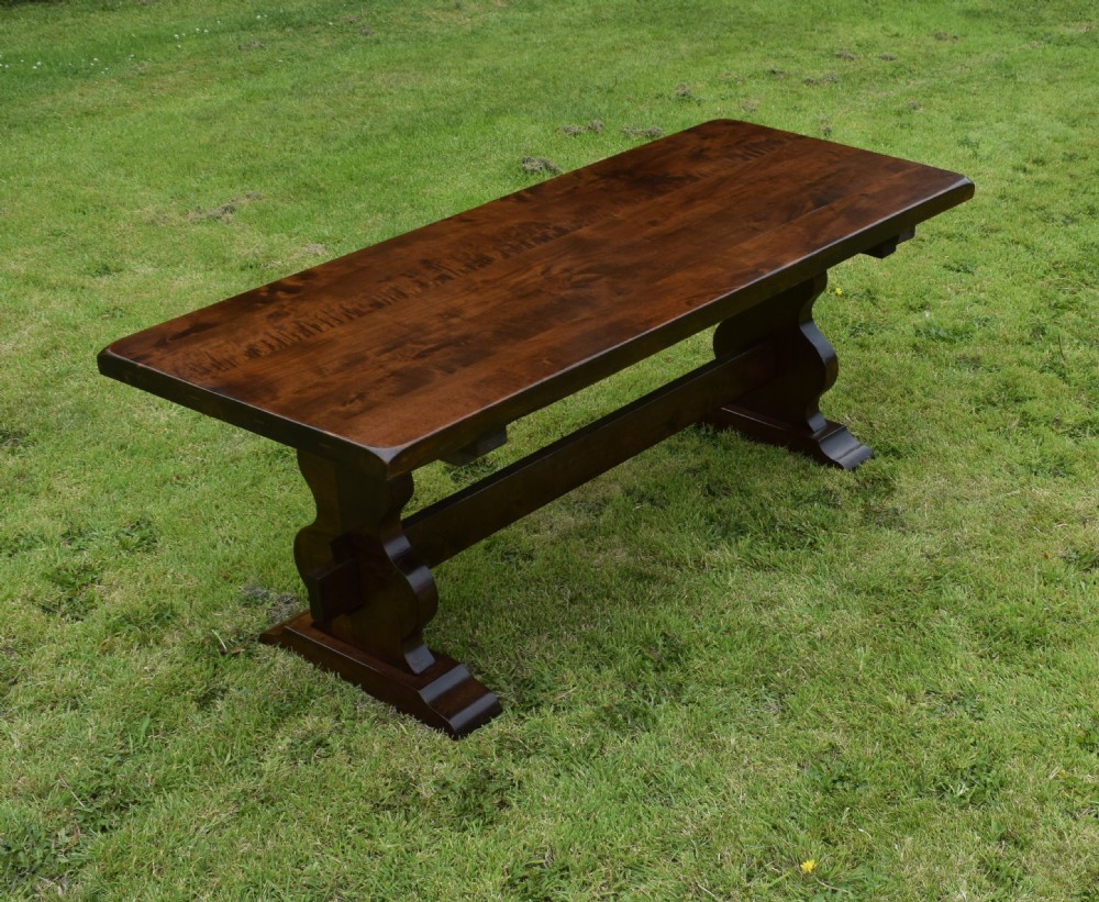 Early 20th Century Refectory Dining Table View XX