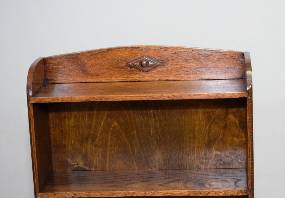 Early 20th Century Oak Bookcase View IX
