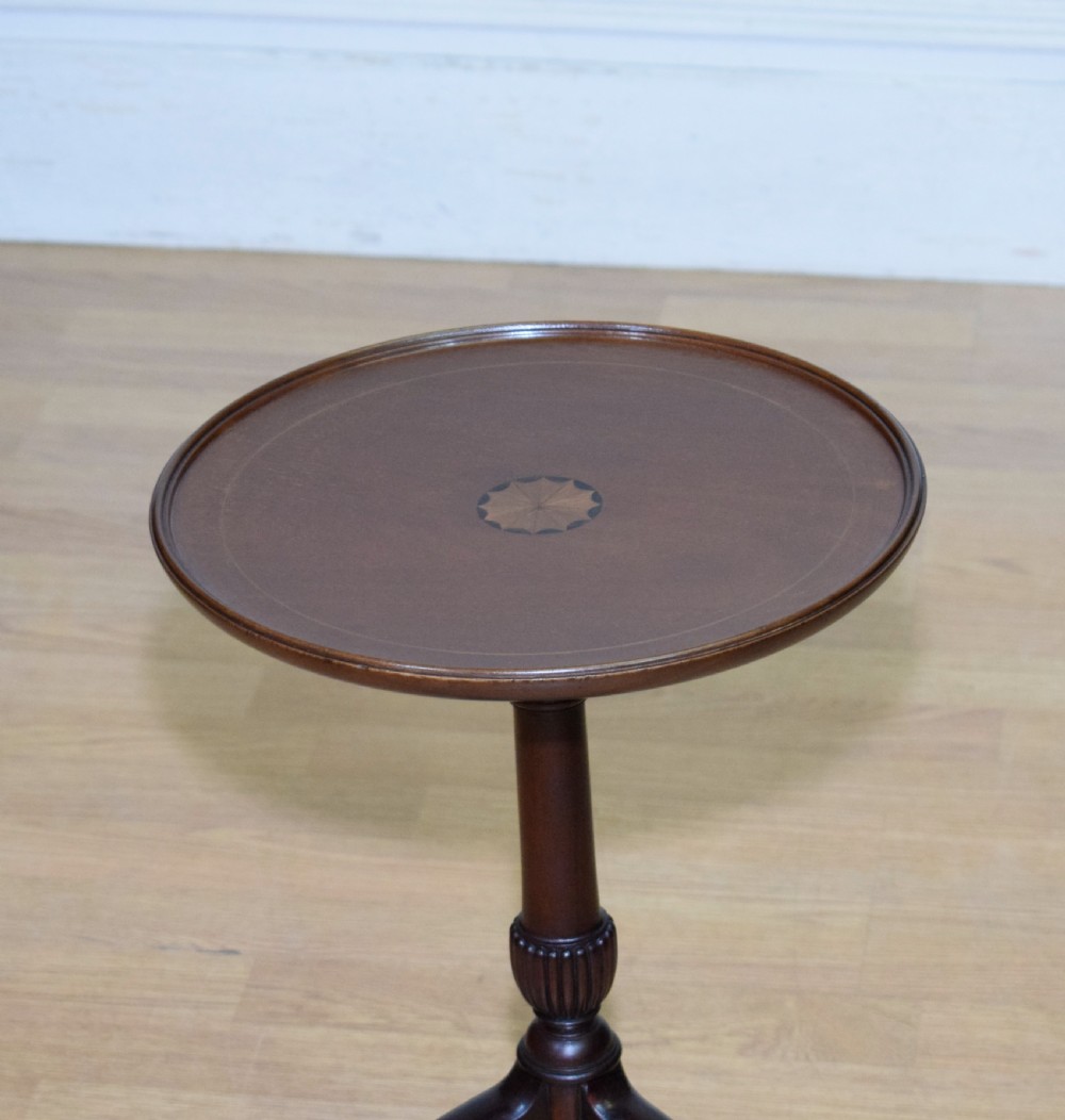 Edwardian Inlaid Wine Table  View II