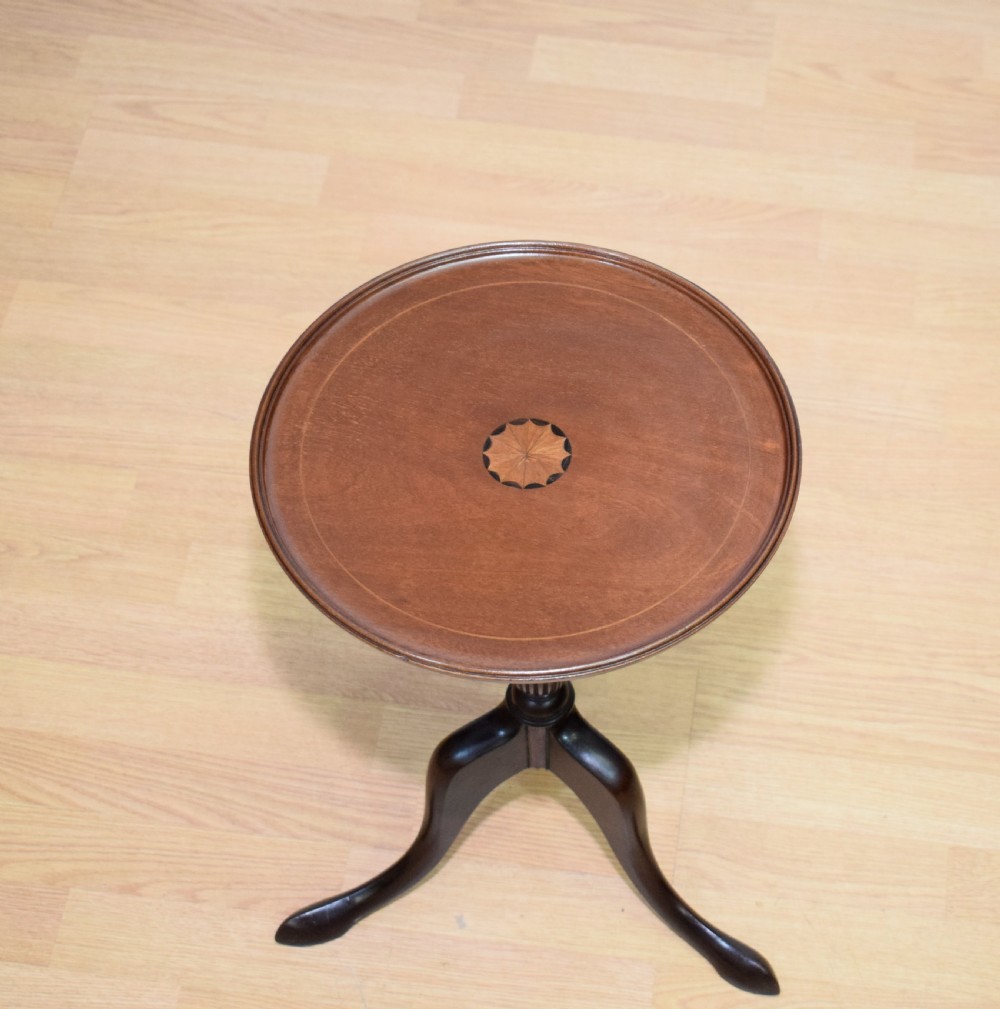 Edwardian Inlaid Wine Table  View V
