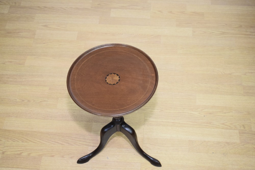 Edwardian Inlaid Wine Table  View VI