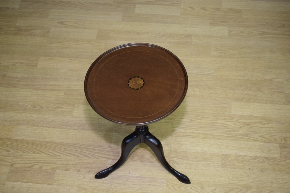 Edwardian Inlaid Wine Table  View VII