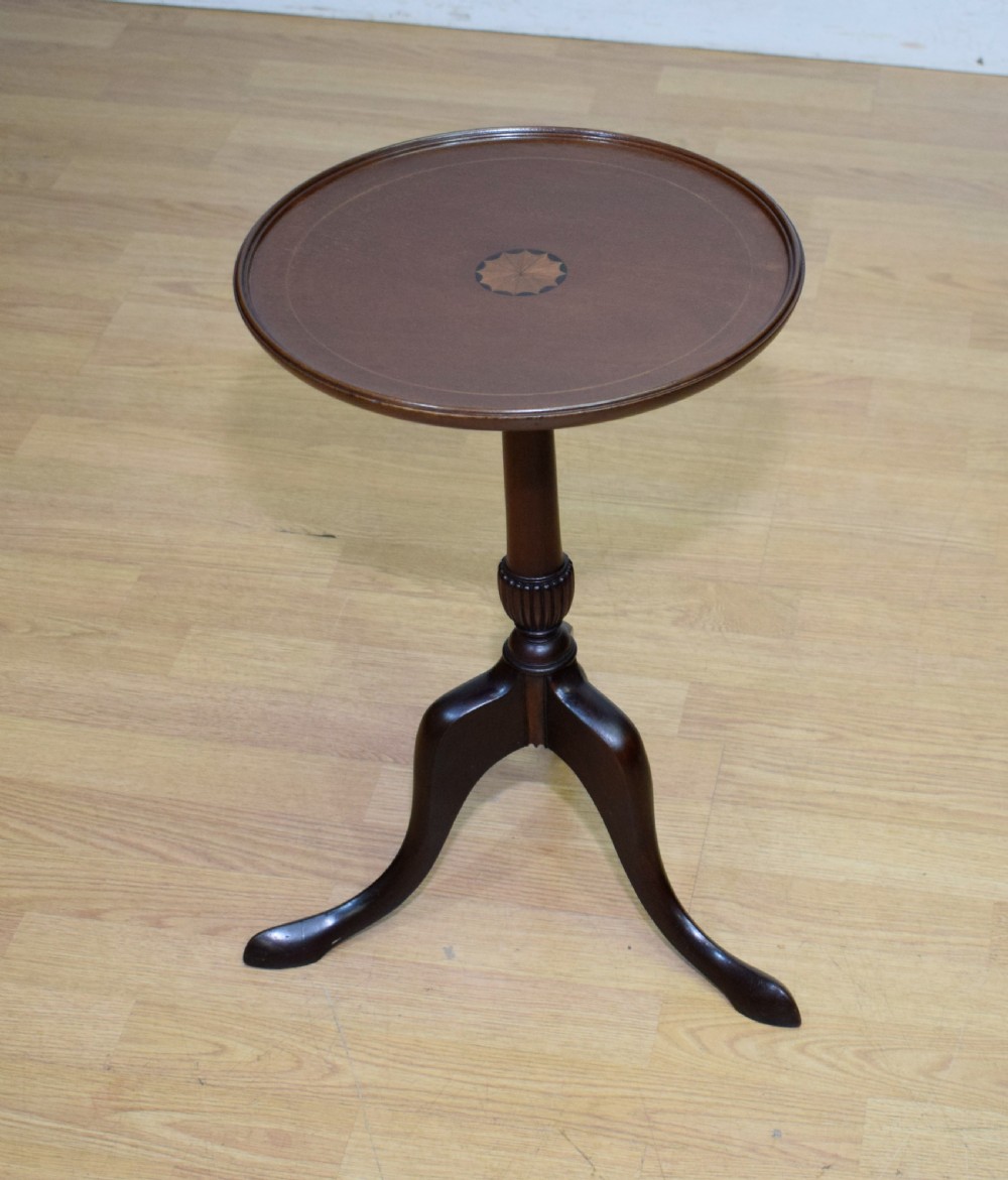 Edwardian Inlaid Wine Table  View IX