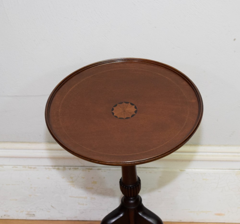 Edwardian Inlaid Wine Table  View XI
