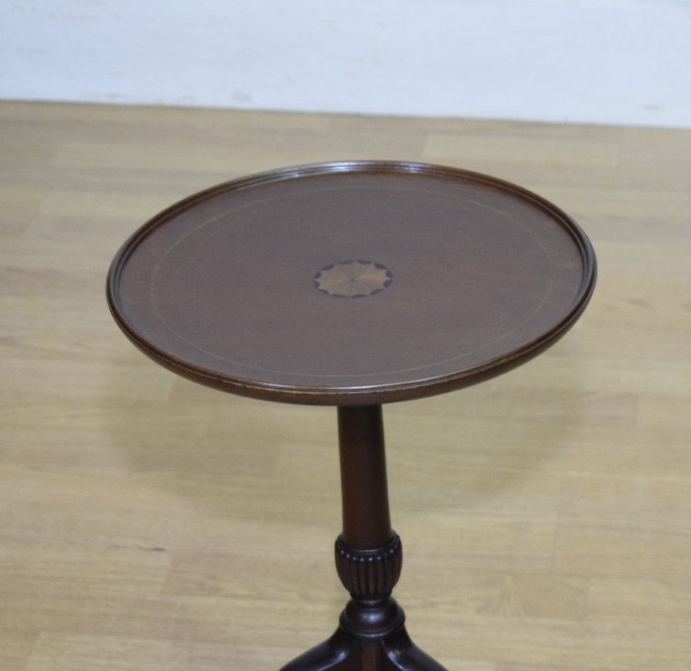 Edwardian Inlaid Wine Table  View XIII