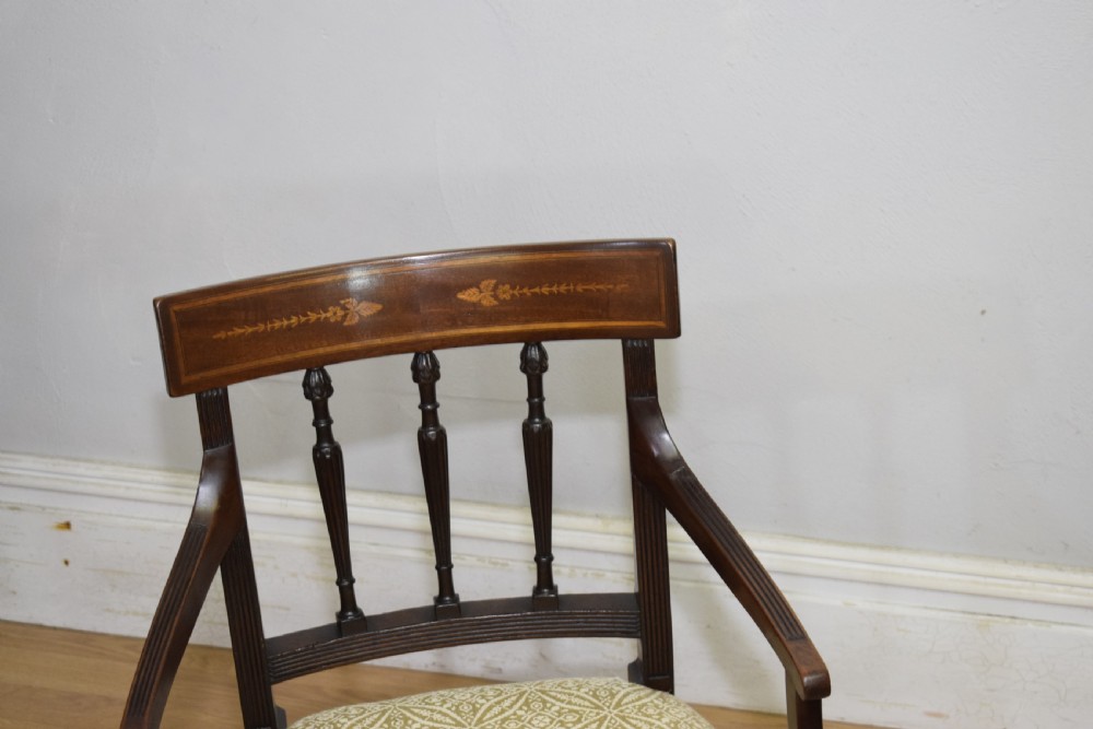 Regency Inlaid Armchair View IV
