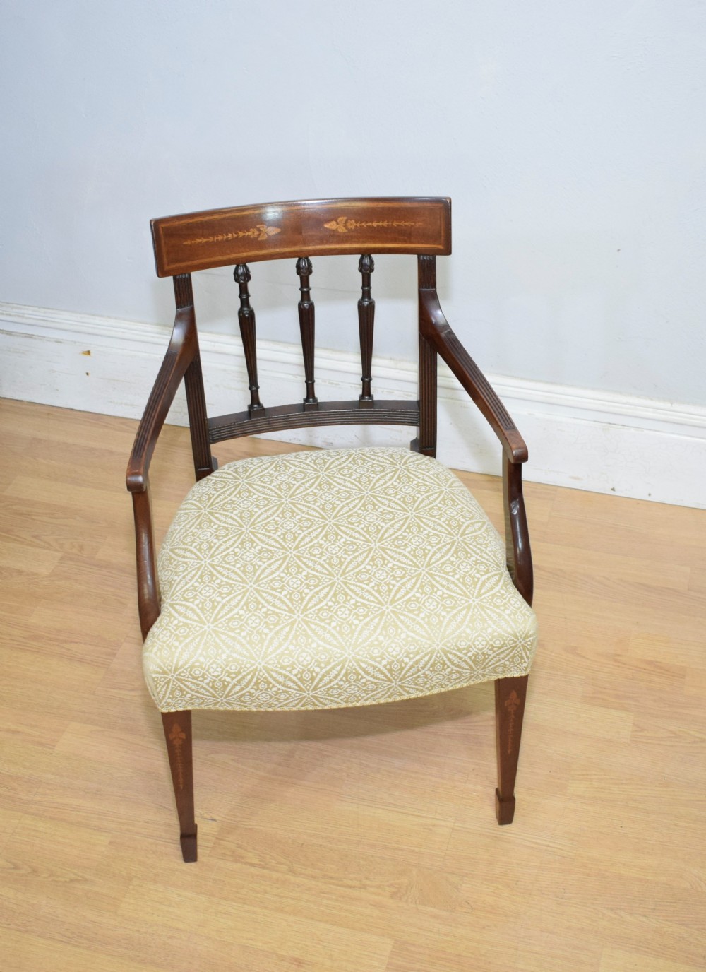 Regency Inlaid Armchair View V