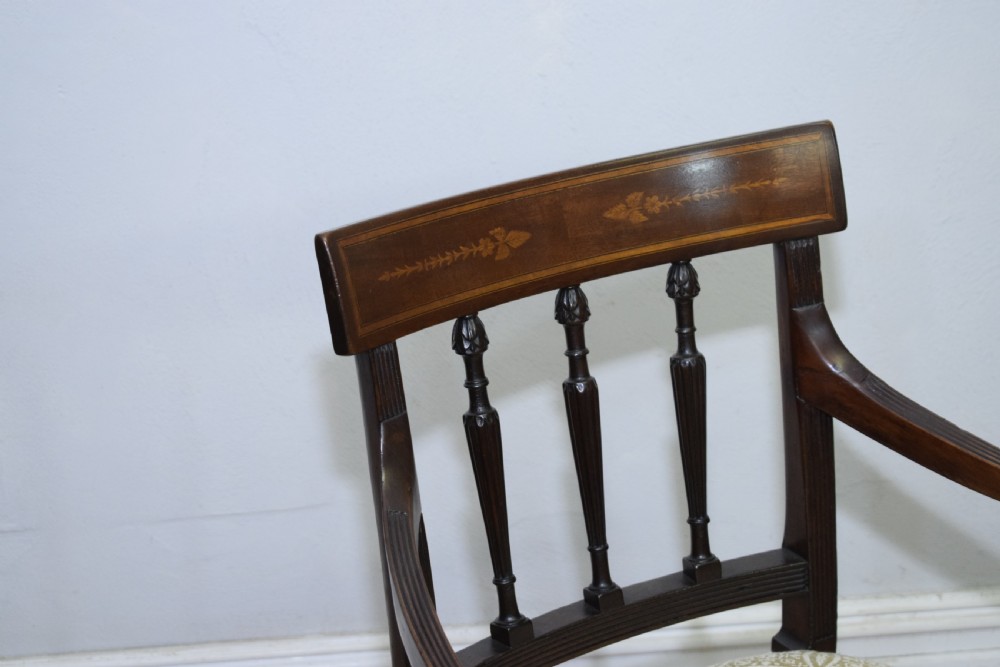 Regency Inlaid Armchair View VII