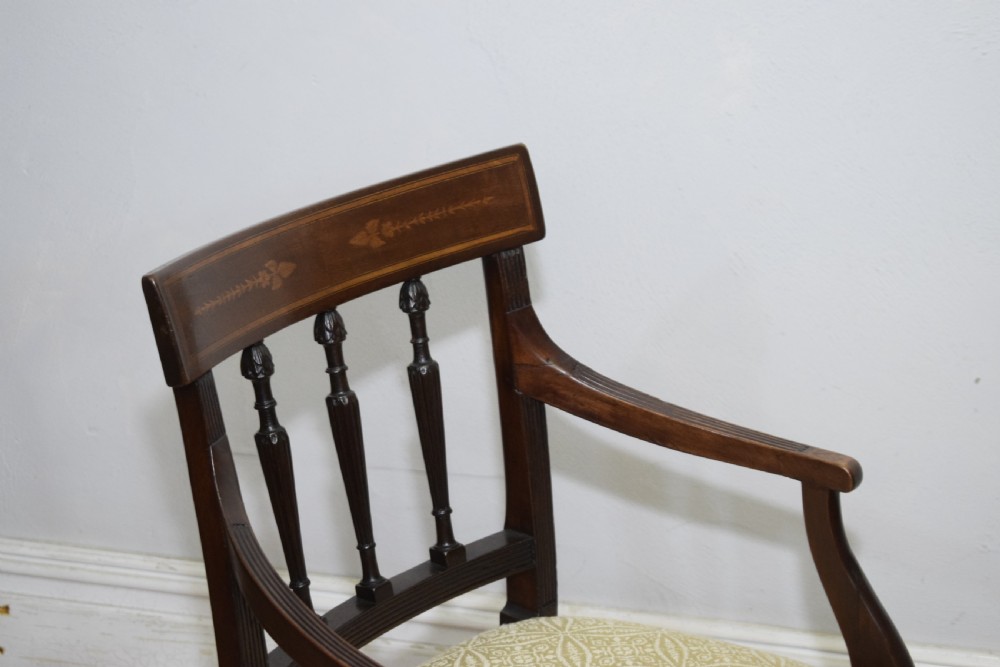 Regency Inlaid Armchair View VIII