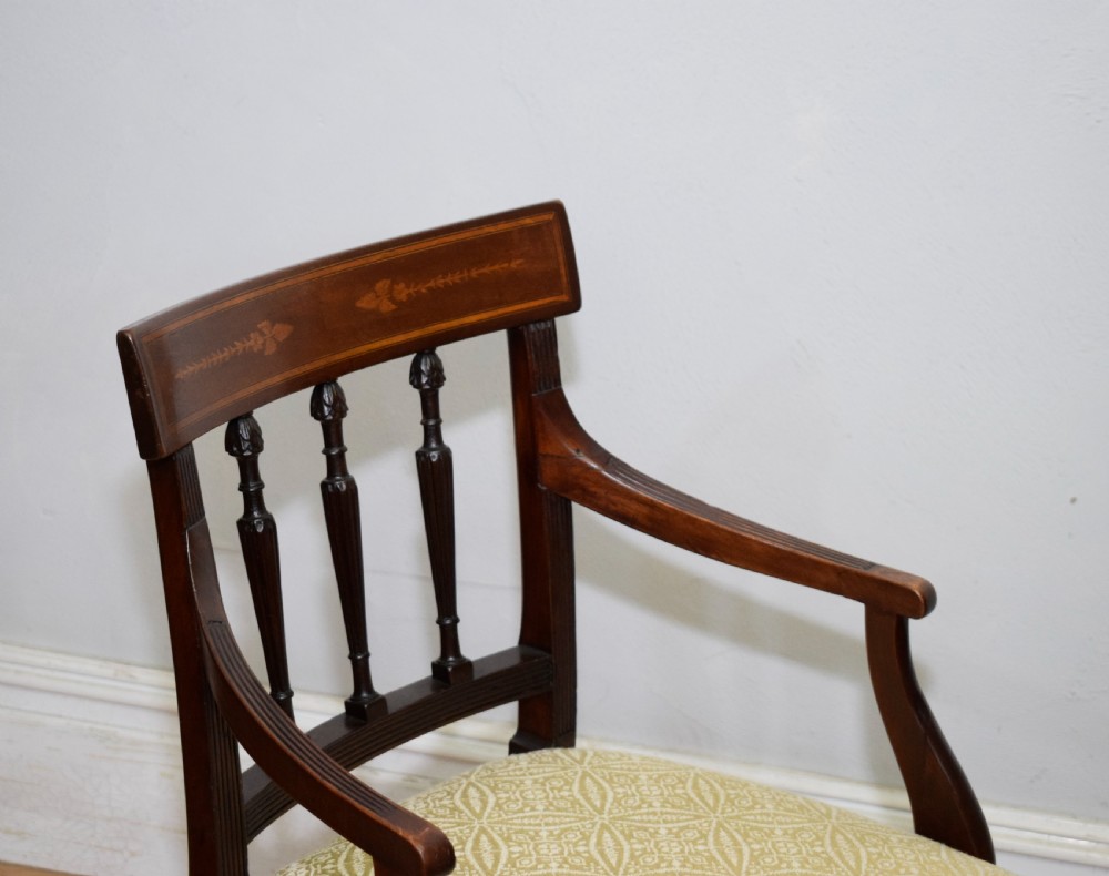 Regency Inlaid Armchair View XI