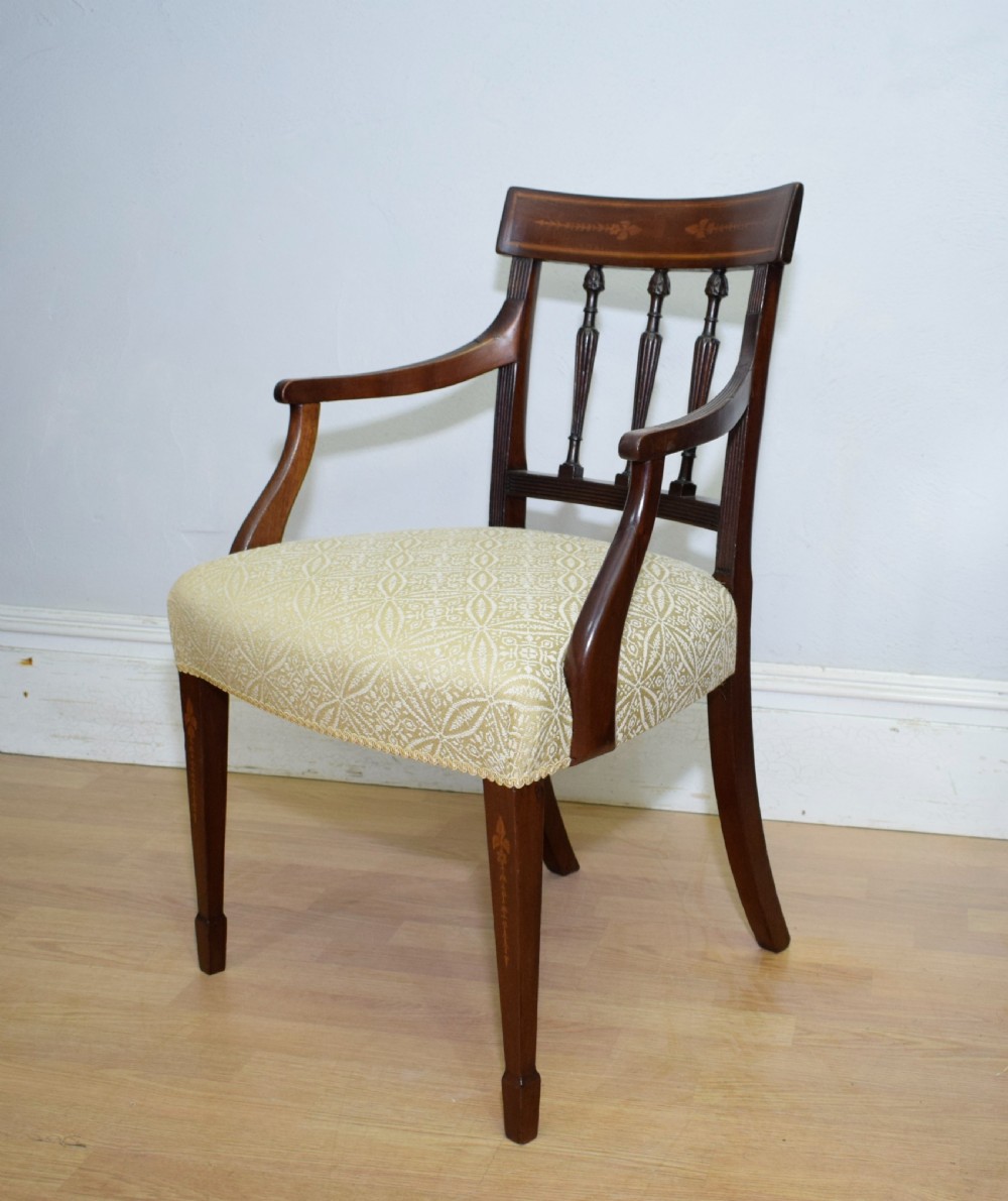 Regency Inlaid Armchair View XVI