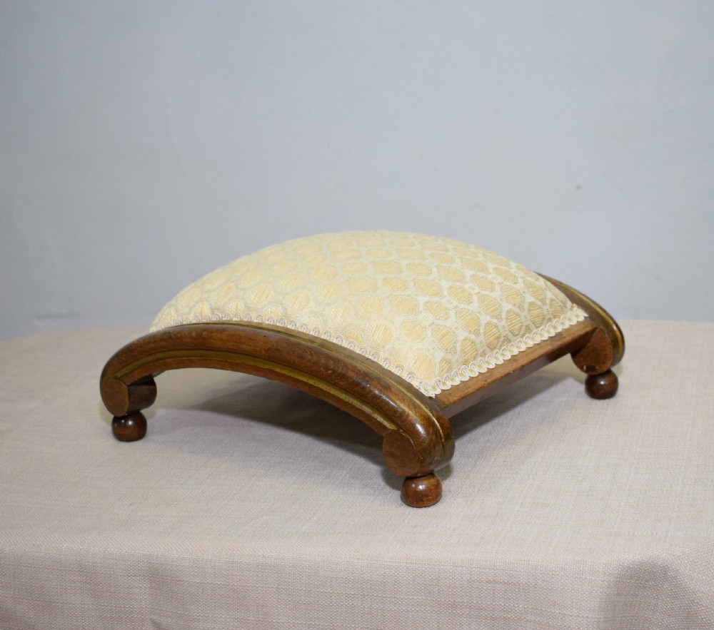 Victorian Walnut Foot Stool View VII