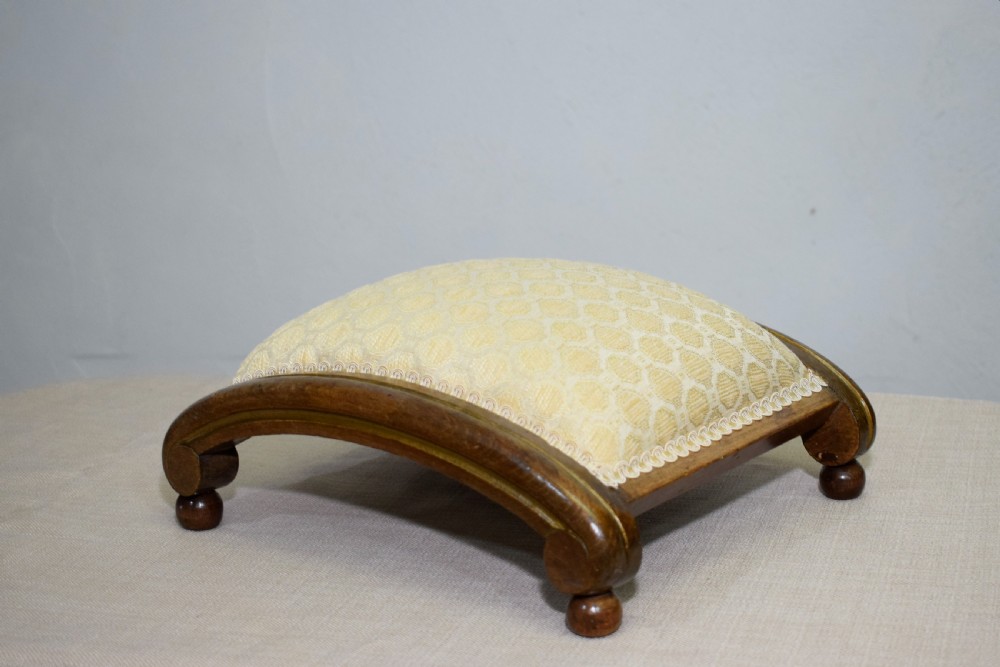 Victorian Walnut Foot Stool View VIII