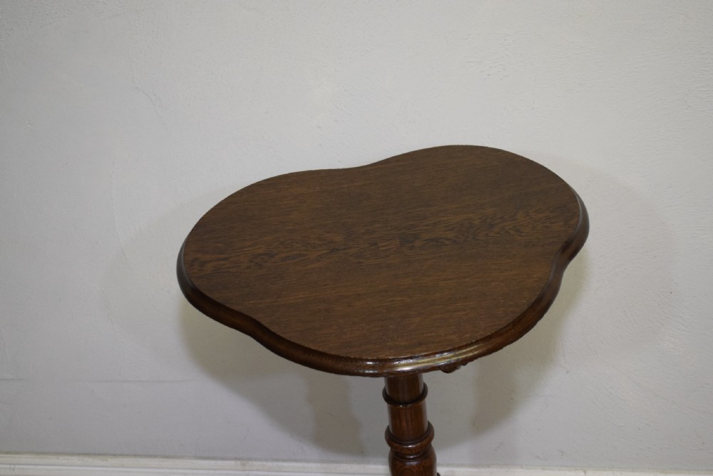 Early 20th Century Oak Tri-Pod Table View XIX