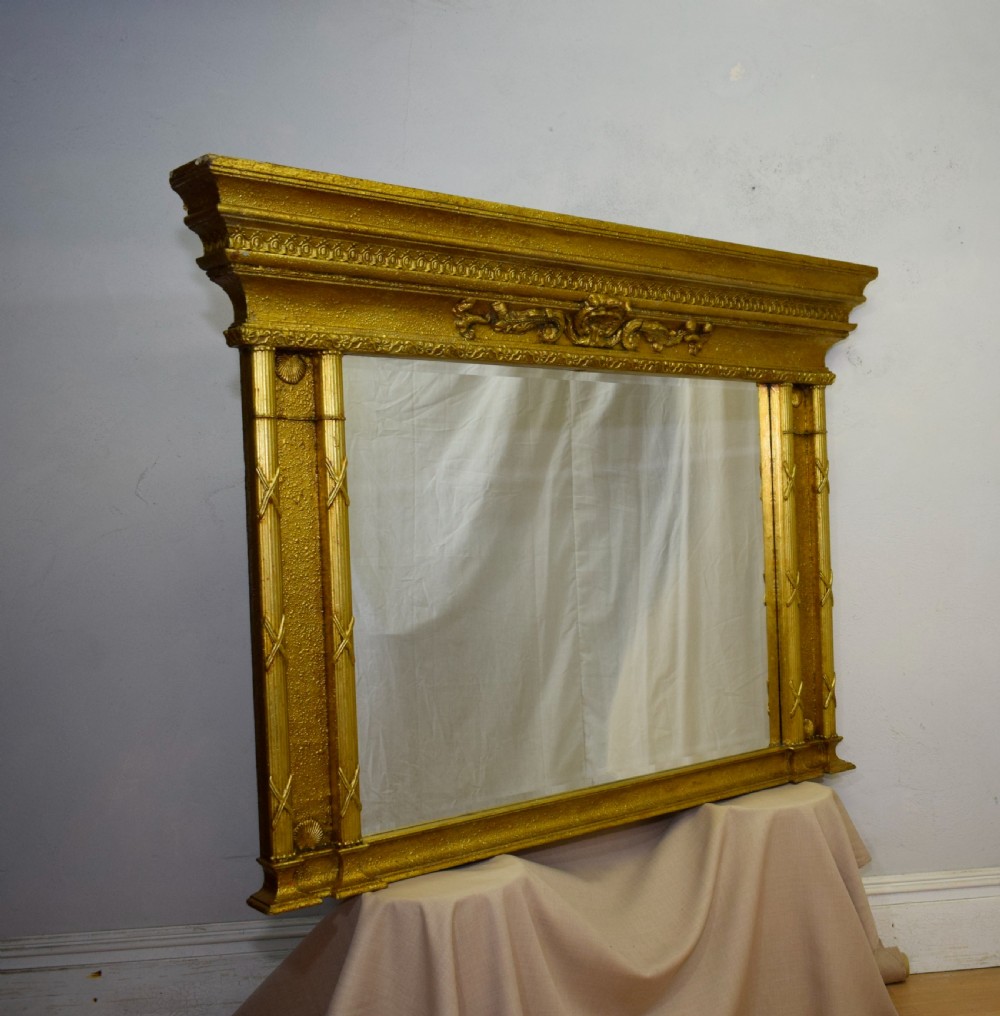 Early 20th Century Large Decorative Mirror View II
